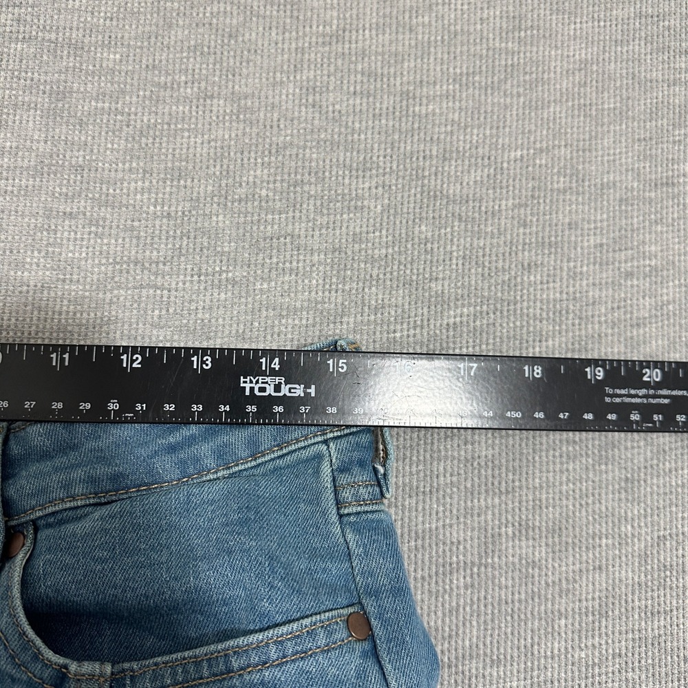 Wrangler Retro High Rise Trouser Flare Jeans Womens 30x30 Medium Wash Blue Denim - Picture 4 of 14